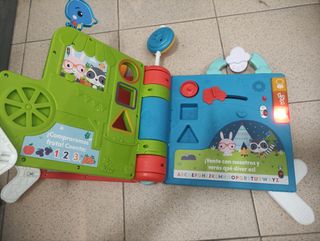 Juguete libro gigante de actividades 12m