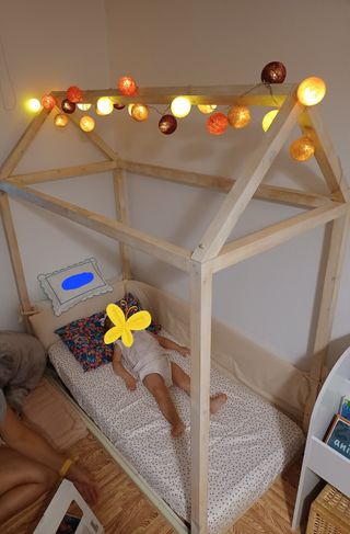 Estructura de cama bebé niño/a