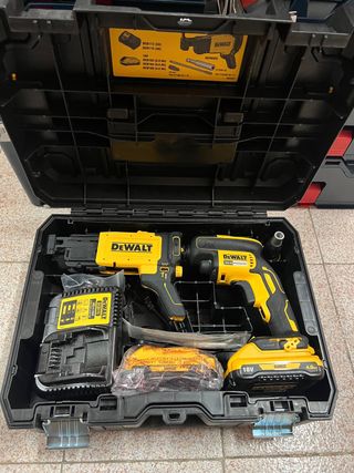Atornillador pladur Dewalt 18v + Cargador rapido