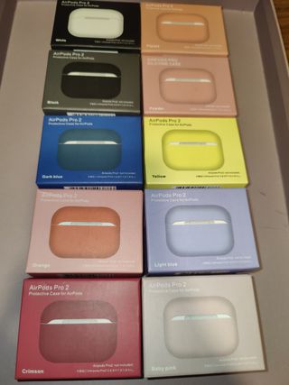 Fundas para airpods colores