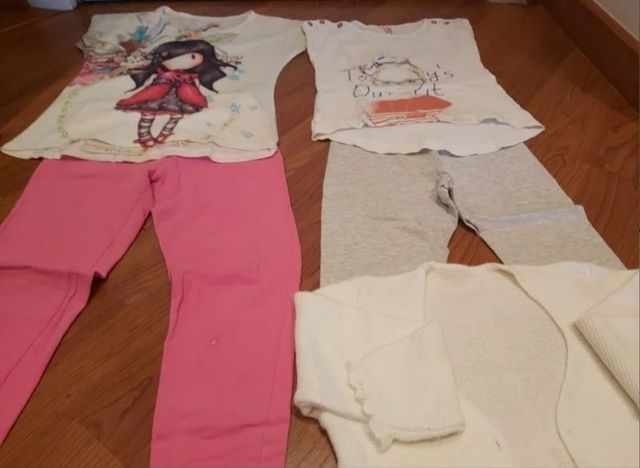 Lote ropa niña verano. Talla 5-6 años