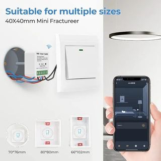 4 Interruptores inteligentes WiFi 