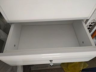 Muebles baño blanco alto