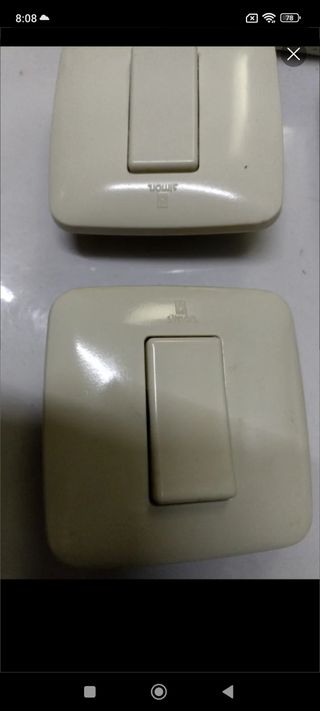 Interruptor completo Simon serie 27