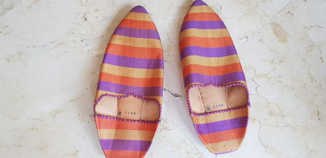 Babuchas de cuero