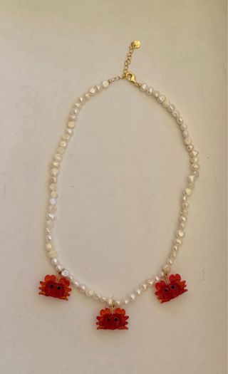 Collar perlas y necoras
