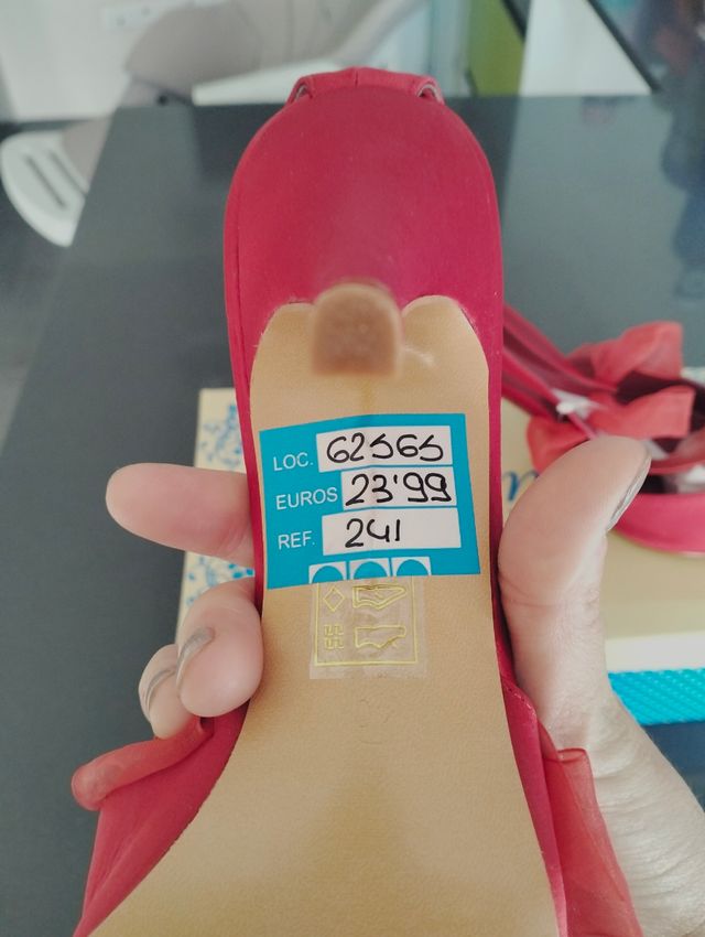 Zapatos tacón talla 40