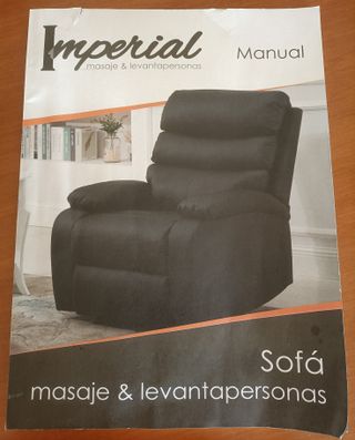 Sillón levantapersonas y masaje