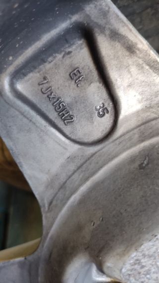 Llantas aluminio BMW 15 pulgadas