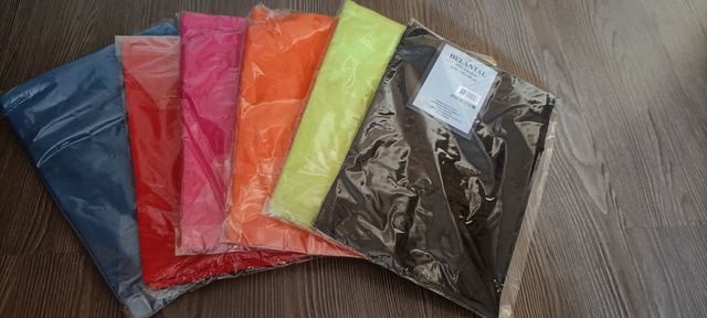 Conjunto delantal 6 colores diferentes