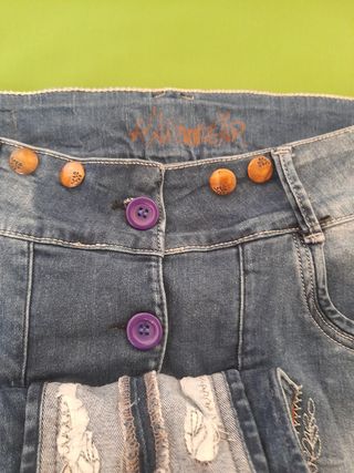 Falda tejana elastica 