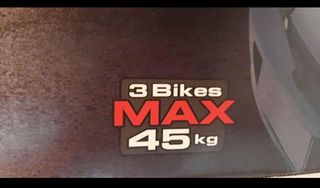 Portabici + targa ripetitrice