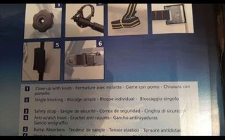 Portabici + targa ripetitrice