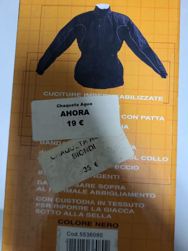 Chaqueta moto para el agua de la marca Biondi