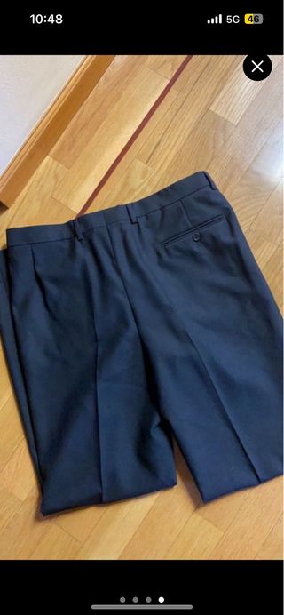 Pantalón traje azul Emidio Tucci