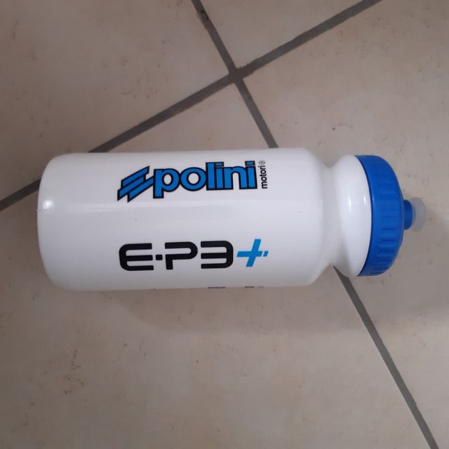 Borraccia Polini motori EP3+ bianco blu