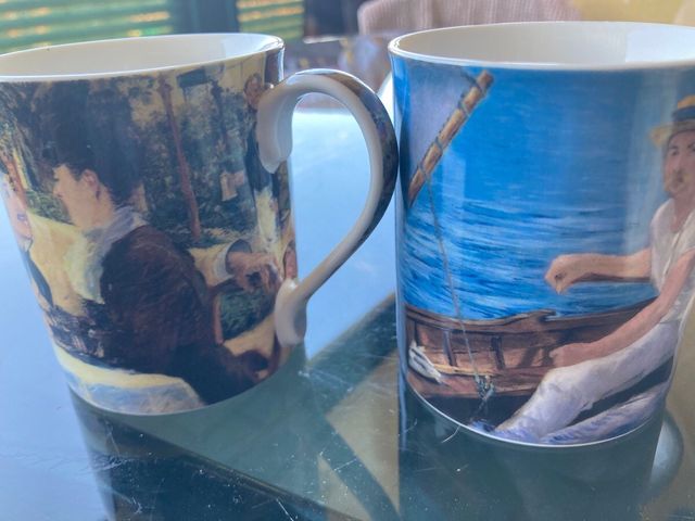 4 tazze impressionisti Leonardo collection