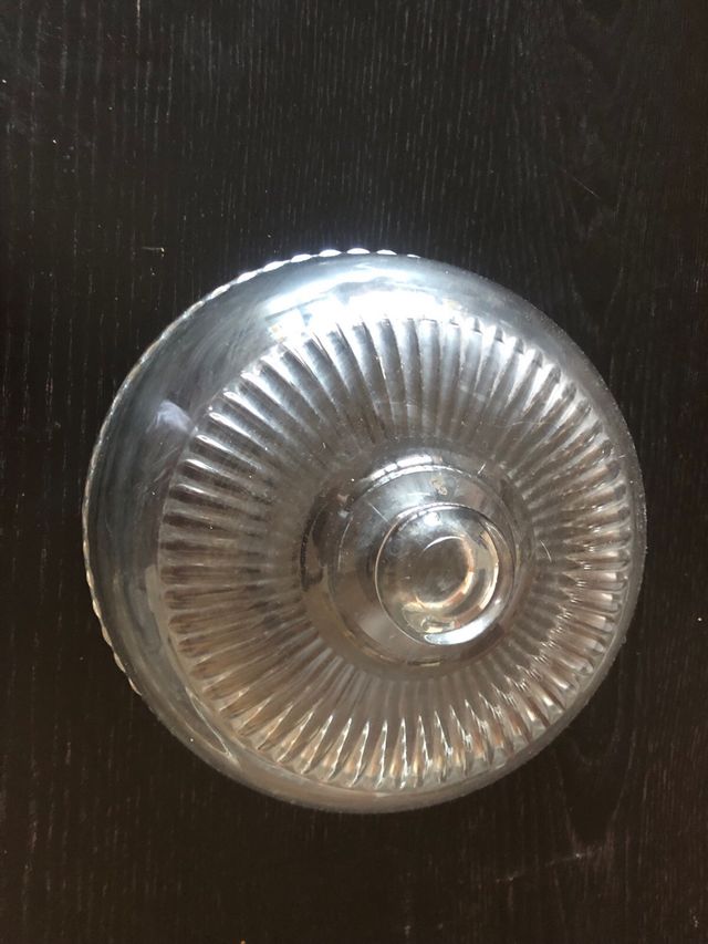 Coprivivande in vetro vintage