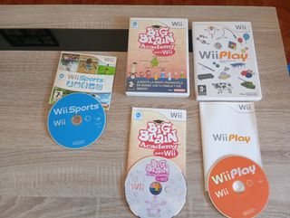 Lote consola Wii. Todo original.