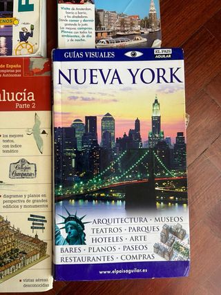 6 guías NUEVA YORK LONDRES PARIS