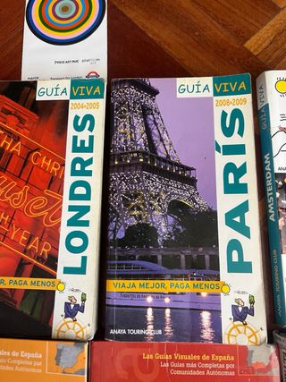 6 guías NUEVA YORK LONDRES PARIS