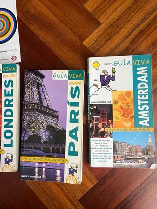 6 guías NUEVA YORK LONDRES PARIS