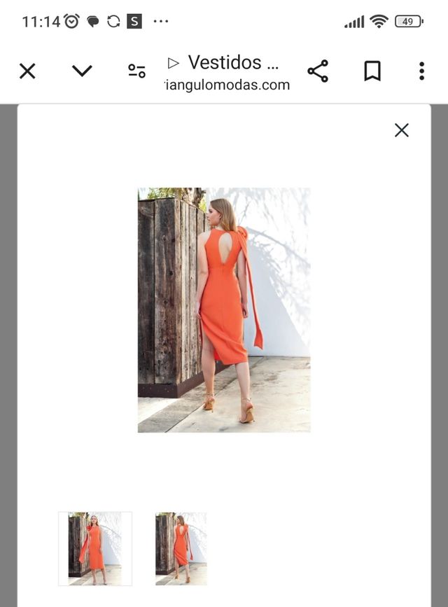 VESTIDO DE FIESTA A ESTRENAR