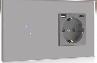 BSEED Interruptor con Enchufe USB