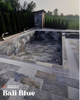 Suelo Ext. Piscina/ Terraza Bali Blue - 29,5x60cm