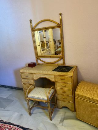 Dormitorio de matrimonio ratan