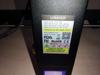 Laser longer Ray5 de 20W