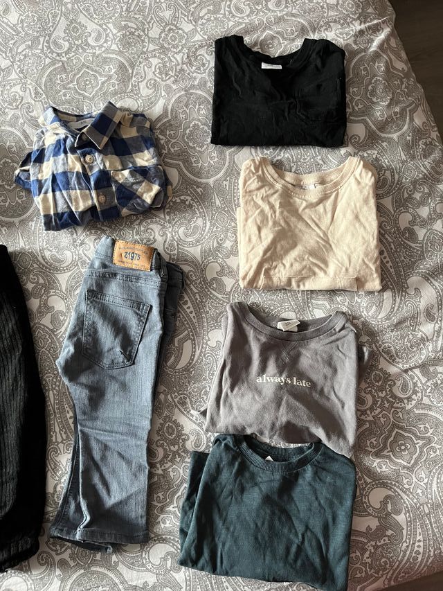 Lote pack ropa bebé niño 9-12 meses Zara Prenatal
