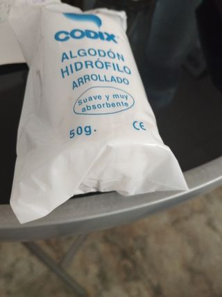 Algodon hidrófilo 50g