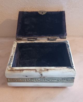 Antico scrigno in osso.