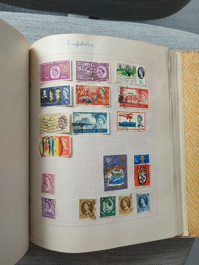 Colección sellos paises (más de 4500 sellos)