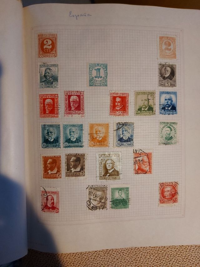 Colección sellos paises (más de 4500 sellos)