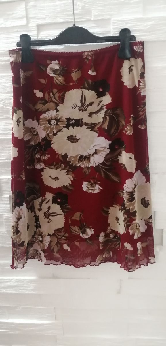 Gonna fantasia a fiori