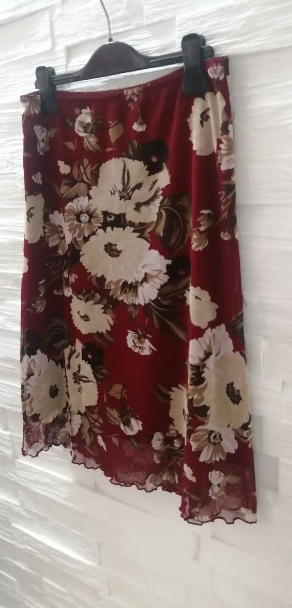 Gonna fantasia a fiori