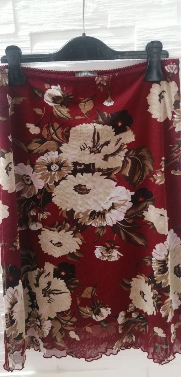 Gonna fantasia a fiori