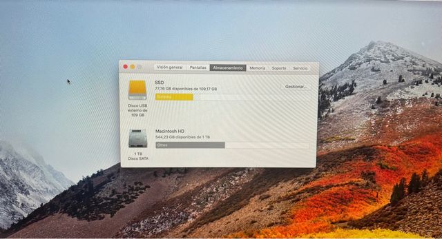 Imac 21” año 2012