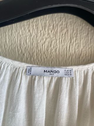 Blusa blanca - mango