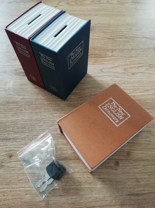 Caja fuerte libro 