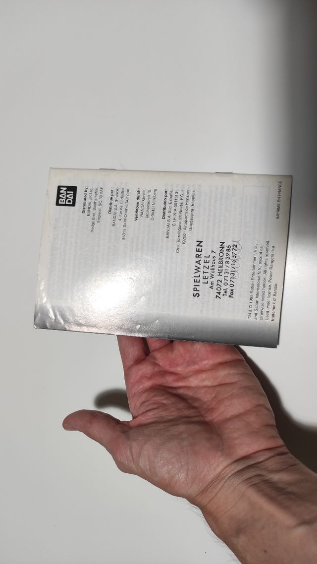 Manual Españolizado Power Ranger snes