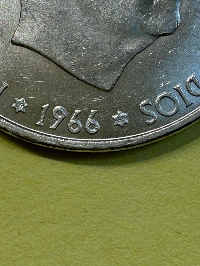 Moneda 100 pesetas 1966 estrellas 19 69