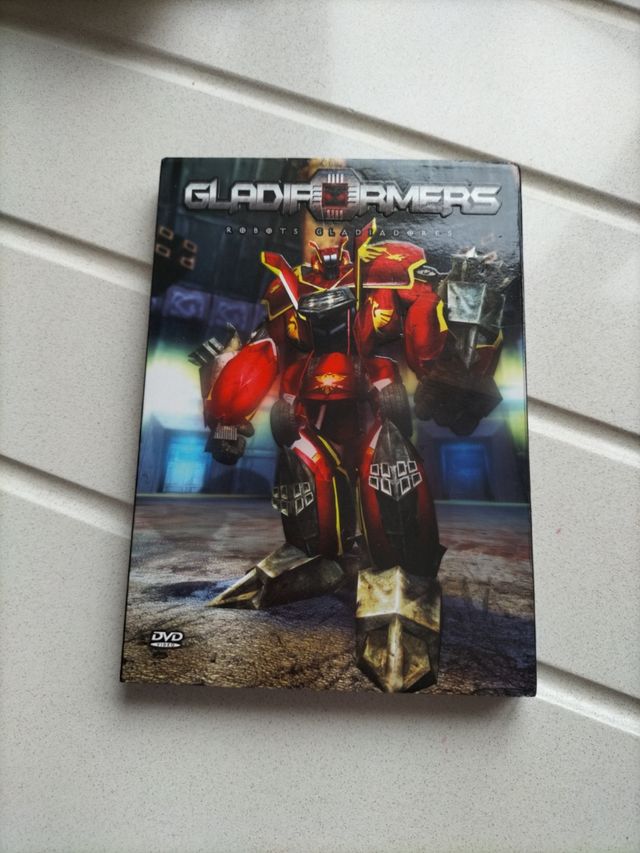DVD de Gladiformers robots gladiadores
