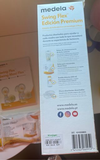 Sacaleches extractor Medela Swing Flex Ed Premium