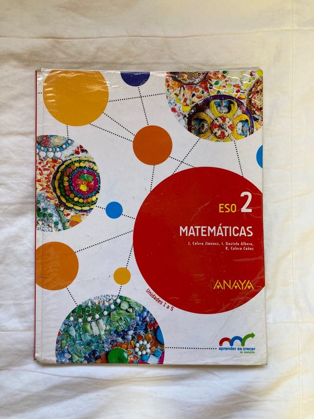 Libros Matemáticas 2 ESO