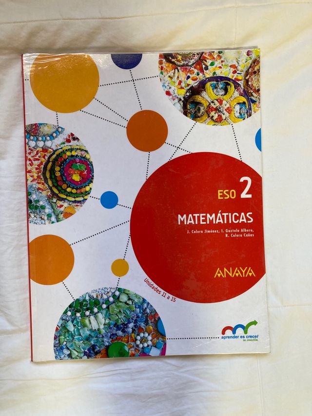 Libros Matemáticas 2 ESO