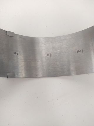 Molde repostería redondo acero inox