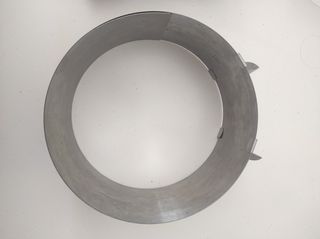 Molde repostería redondo acero inox